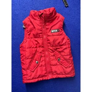 Gorpcore Kids Kids Headquarters Puffer Vest 2T Red